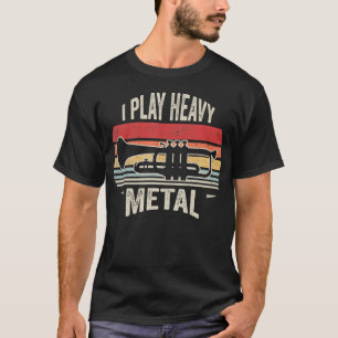 Camiseta Retro Vintage Eu To Co Trompete Heavy Metal