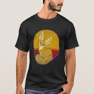 Camiseta Retro Vintage Fennec Fox Cuecas 1