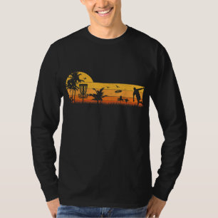 Camiseta Retro Vintage Frisbee Golf Player Design Golf Golf
