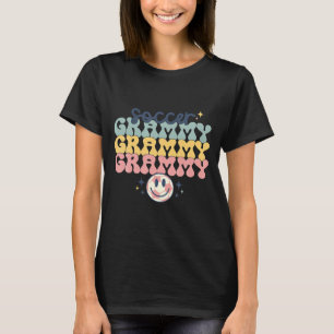 Camiseta Retro Vintage Futebol Grammy Funny Grammy Mães T