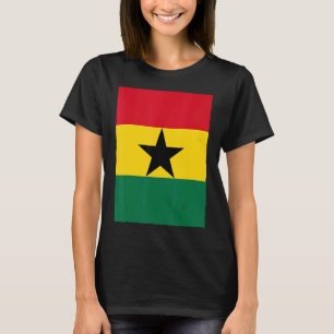 Camiseta Retro Vintage Gana - Bandeira Nacional
