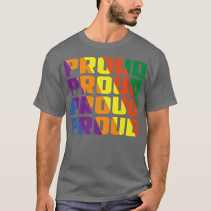 Camiseta Retro Vintage Gay do Arco-Íris Orgulho LGBT do Pai