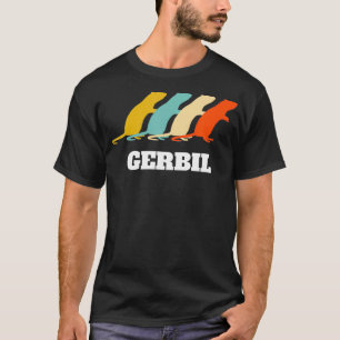 Camiseta Retro Vintage Gerbil