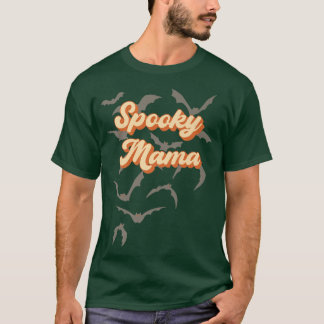 Camiseta Retro Vintage Halloween, Spooky Mama