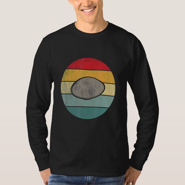 Camiseta Retro Vintage Handpan (Frente)