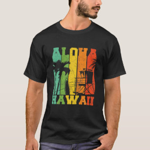 Camiseta Retro Vintage Hawaiian S Para Homens E Mulheres Al