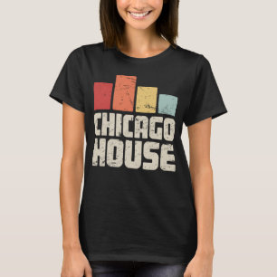 Camiseta Retro Vintage House Music French House e Chicago