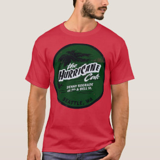 Camiseta Retro Vintage Hurricane Café Seattle