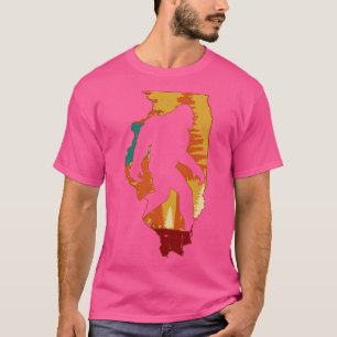 Camiseta Retro Vintage Illinois