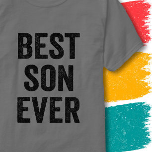 Camiseta Retro Vintage Incrível Filho Gráfico Melhor Filho