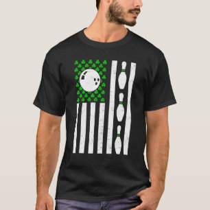 Camiseta Retro Vintage Irish U Flag Esporte Boliche Rua Pat