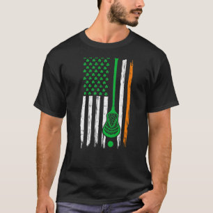 Camiseta Retro Vintage Irish U Flag Esporte Lacrosse Rua Pa
