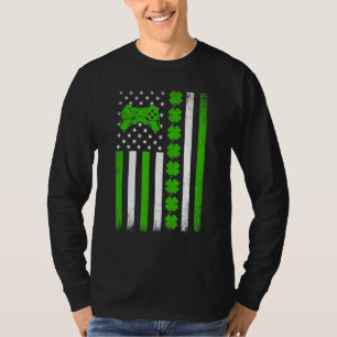 Camiseta Retro Vintage Irish U Flag Esporte Videojogos Rua