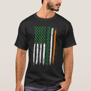 Camiseta Retro Vintage Irish USA Flag Sport Soccer Rua.Patr