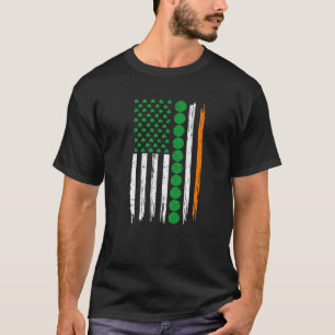 Camiseta Retro Vintage Irish USA Flag Sport Voleibol Rua.P