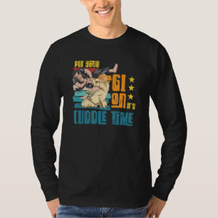 Camiseta Retro Vintage Jiu Jitsu colocou seu Gi em sua char