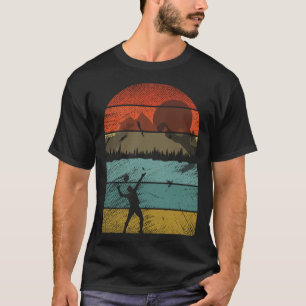 Camiseta Retro vintage Jogos de Badminton 2