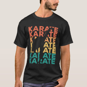 Camiseta Retro Vintage Karate Gift Para Karateka