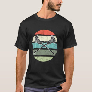 Camiseta Retro Vintage Lacrosse Sticks Equipe Esporte Lacro