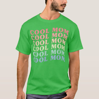 Camiseta Retro Vintage Legal Mãe Legal Mulher Dia de as mãe