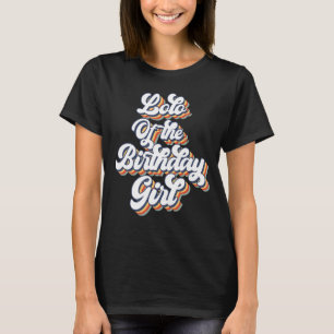 Camiseta Retro Vintage Lolo Da Rapariga De Aniversário Que