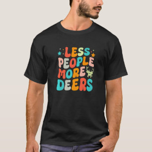 Camiseta Retro Vintage Mais Cervos Caça De Cervos Caçador