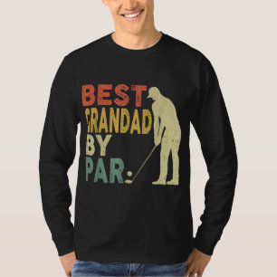 Camiseta Retro Vintage Melhor Avô por Par Golf Da Pai