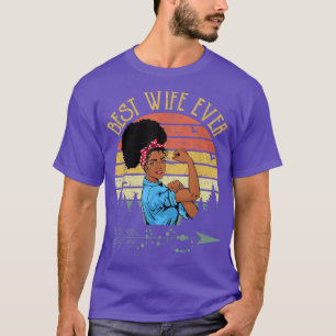 Camiseta Retro Vintage Melhor Esposa Alguma Vez Deu-lhe D d