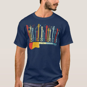 Camiseta Retro Vintage - Melhor Irmã Irmã Mais Vasta Do Vio