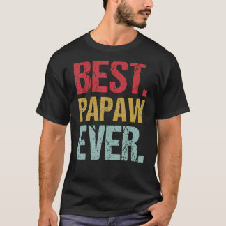 Camiseta Retro Vintage Melhor Papá De Novo Pai Da Vida