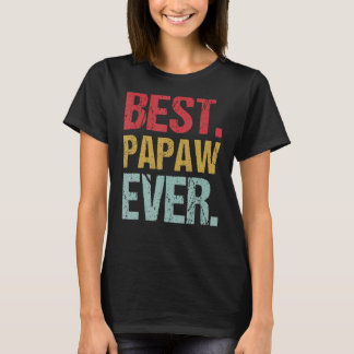 Camiseta Retro Vintage Melhor Papá De Novo Pai Da Vida