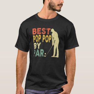 Camiseta Retro Vintage Melhor Pop de Pop por Par Golf Da Pa