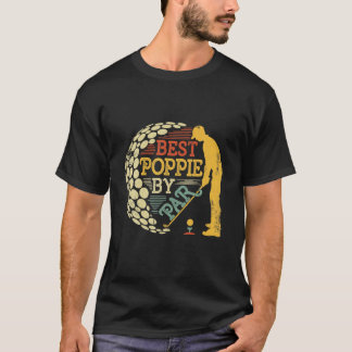 Camiseta Retro Vintage Melhor Poppie Por Par Tee Men Golfin