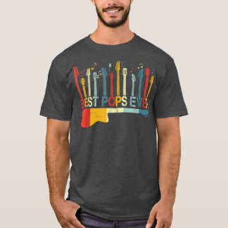 Camiseta Retro Vintage Melhores Pop De Violão Lover Guitari