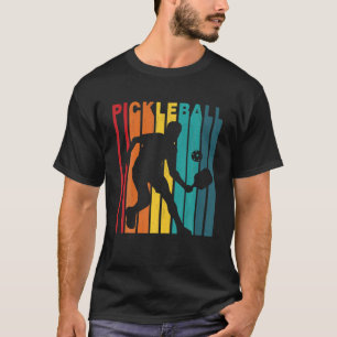 Camiseta Retro Vintage Men Pickleball Player