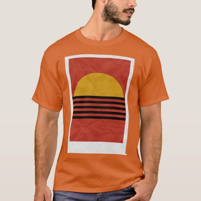 Camiseta Retro vintage minimalism graphic design gift frien (Frente)