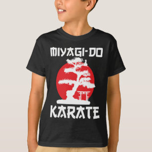 Camiseta Retro Vintage Miyagi do Karate Life Bonsai Tree Mã