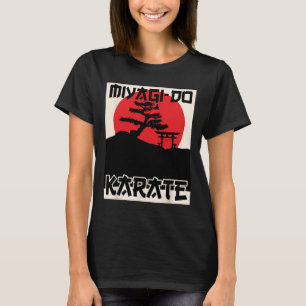 Camiseta Retro Vintage Miyagi do Karate Life Bonsai Tree Mã