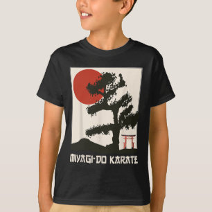 Camiseta Retro Vintage Miyagi do Karate Life Bonsai Tree Mã