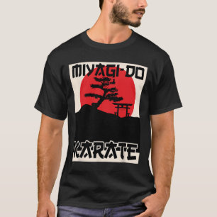 Camiseta Retro Vintage Miyagi do Karate Life Bonsai Tree Mã