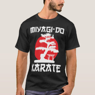 Camiseta Retro Vintage Miyagi do Karate Life Bonsai Tree Mã