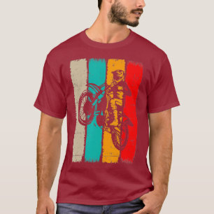 Camiseta Retro Vintage Motocross Dirtbike Supercross Off
