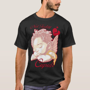 Camiseta Retro Vintage Não Hoje Namorados Cupid Jordans D