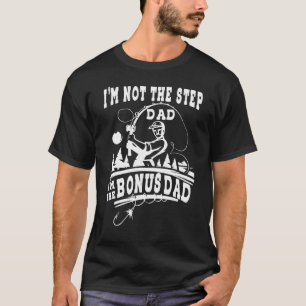Camiseta Retro Vintage Não Sou o Padrasto Sou o Pai Bônus