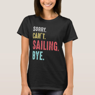 Camiseta Retro Vintage Navegando Iate-Navio Capitão Da