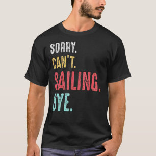 Camiseta Retro Vintage Navegando Iate-Navio Capitão Da