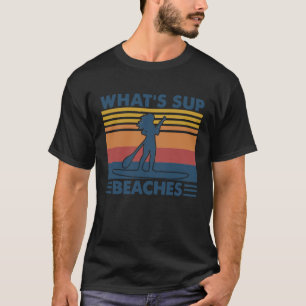 Camiseta Retro Vintage O Que Sup Praias Caiaque