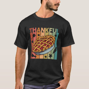 Camiseta Retro Vintage - Obrigado de outono de outono de Pi