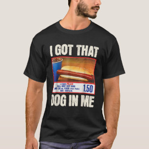 Camiseta Retro Vintage, PEGUEI AQUELE CACHORRO EM MIM Cacho