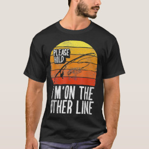 Camiseta Retro Vintage, por favor, segure que estou em outr
